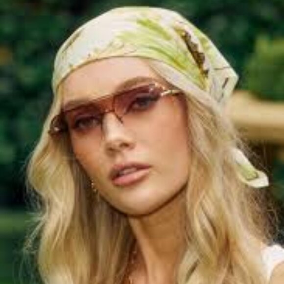 AIRE Venatici in Bright Gold & Light Brown Grad New Womens Sunnies - Picture 10 of 10